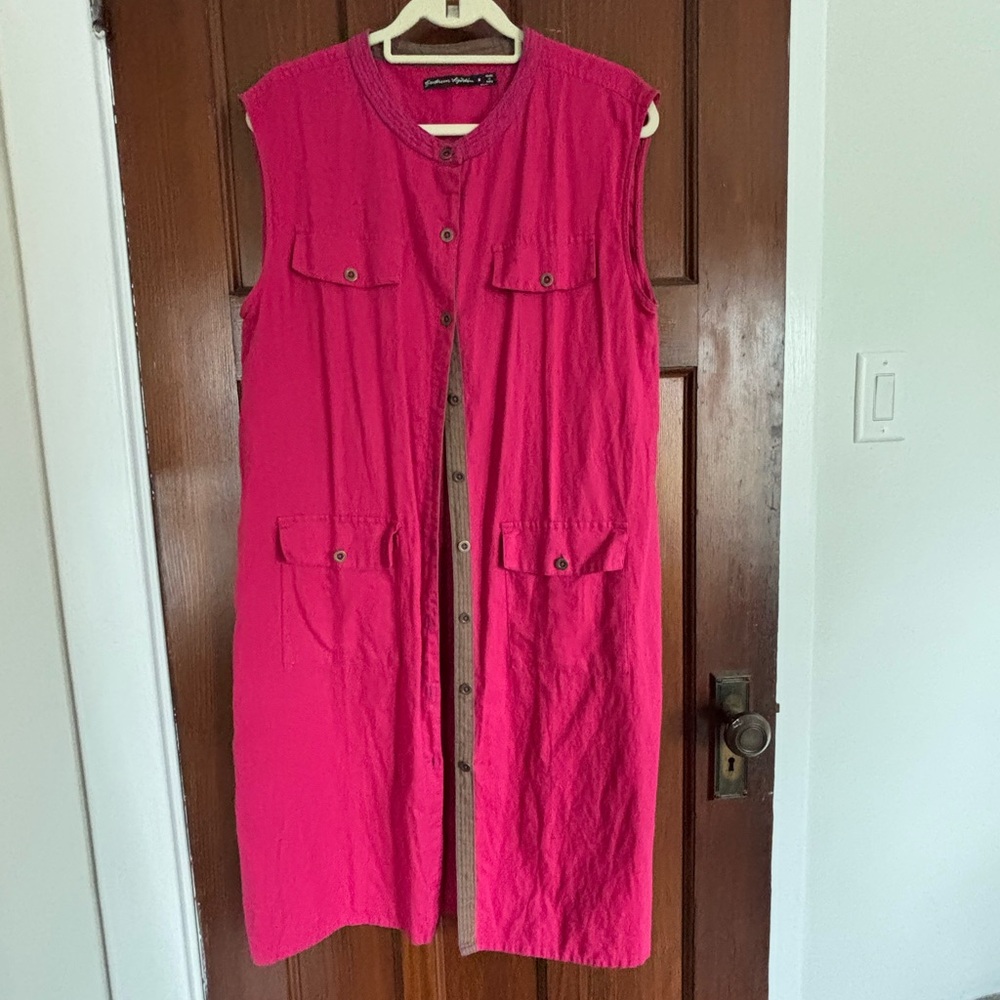 Gudrun Sjoden Safari Button-Down Dress